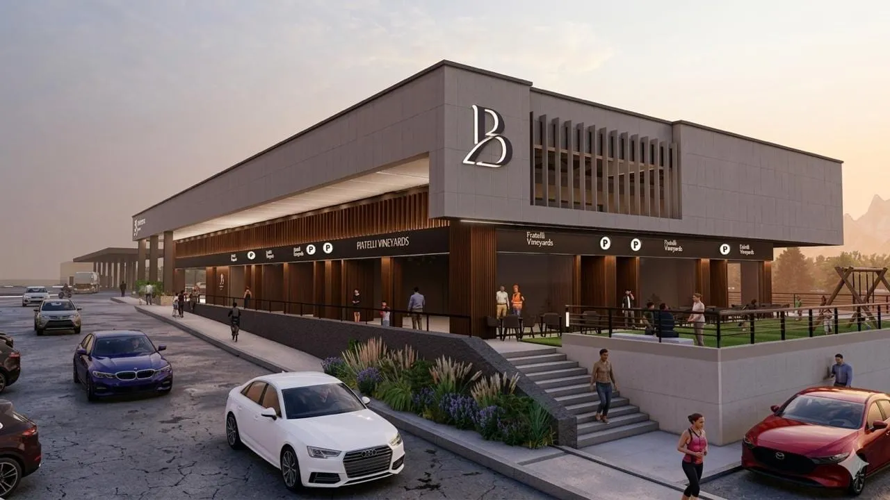 Render de Buena Vista Plaza, Luján de Cuyo, Mendoza