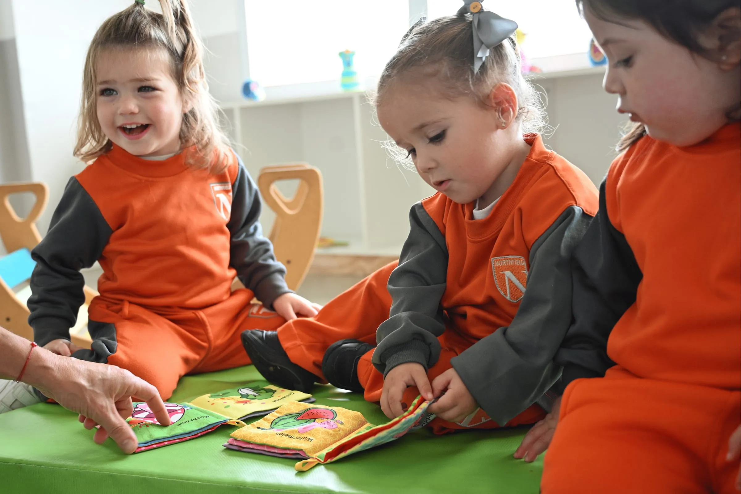 Northfield School: nivel inicial, hora de lectura