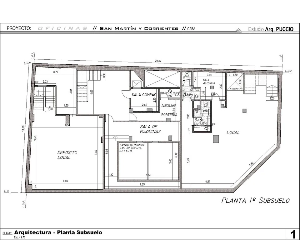 Plano 1 de Vientos del Centro